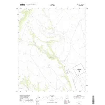 2020 Map of Fort Union, 2020 Print