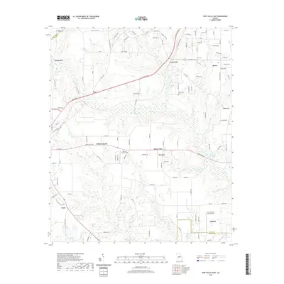 2020 Map of Fort Valley East, 2020 Print