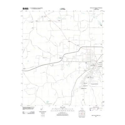 2011 Map of Fort Valley West, 2011 Print