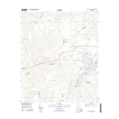 2014 Map of Fort Valley West, 2014 Print