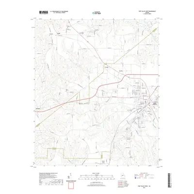 2020 Map of Fort Valley West, 2020 Print