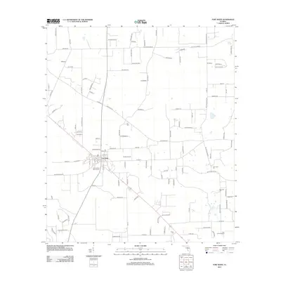 2012 Map of Fort White, 2012 Print