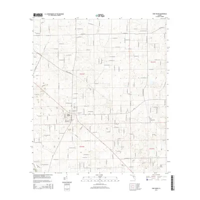 2015 Map of Fort White, 2015 Print