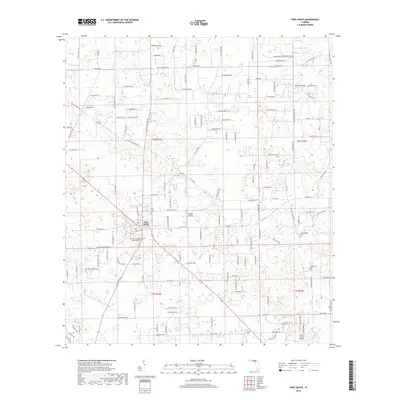 2018 Map of Fort White, 2018 Print