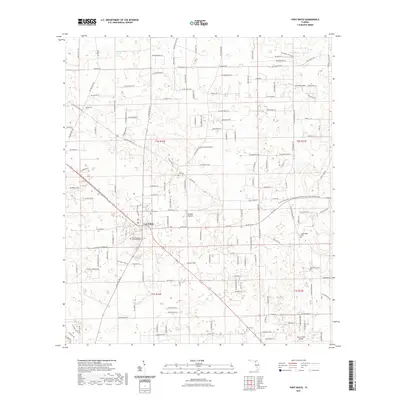 2021 Map of Fort White, 2021 Print