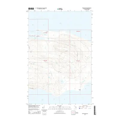 2014 Map of Fort Wilkins, 2014 Print