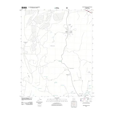 2011 Map of Fort Wingate, 2011 Print