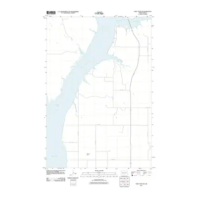 2011 Map of Fort Yates NE, 2011 Print