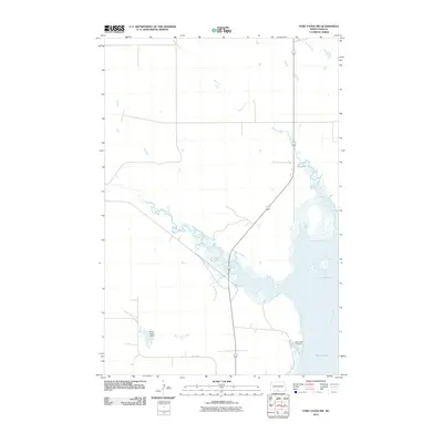 2011 Map of Fort Yates NW, 2011 Print