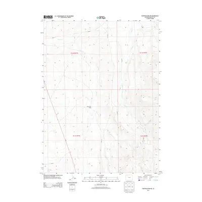 2013 Map of Fortification NE, 2013 Print
