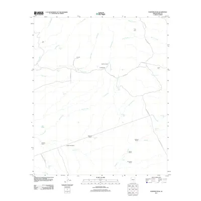 2011 Map of Fortified Peak, 2011 Print
