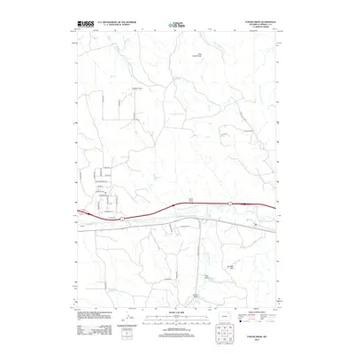 2012 Map of Fortin Draw, 2012 Print