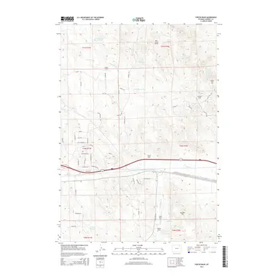 2015 Map of Fortin Draw, 2015 Print