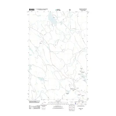 2011 Map of Fortine, 2011 Print