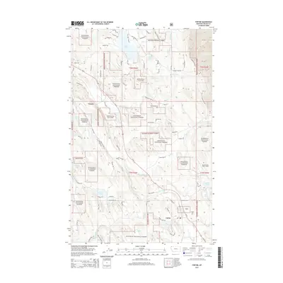 2014 Map of Fortine, 2014 Print