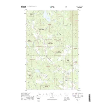 2020 Map of Fortine, 2020 Print
