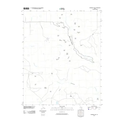 2010 Map of Fortress Cliff, 2010 Print