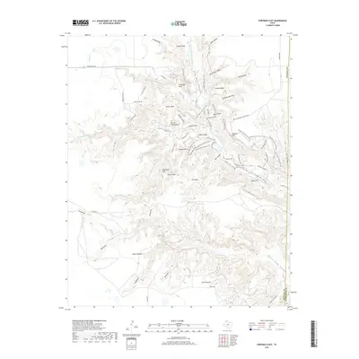 2019 Map of Fortress Cliff, 2019 Print