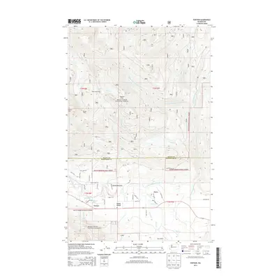 2014 Map of Fortson, 2014 Print