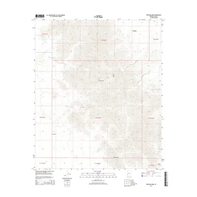 2014 Map of Fortuna Mine, 2014 Print