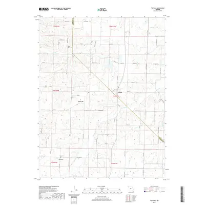 2017 Map of Fortuna, 2017 Print