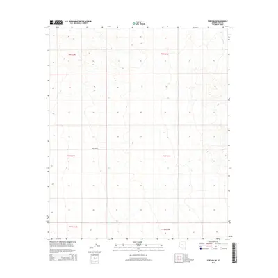 2014 Map of Fortuna SW, 2014 Print