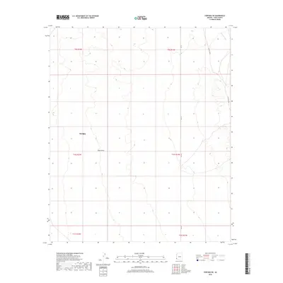 2018 Map of Fortuna SW, 2018 Print
