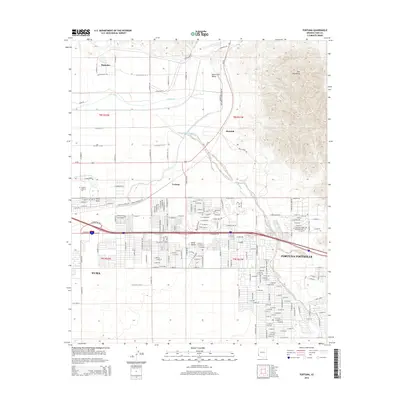 2014 Map of Fortuna, 2014 Print