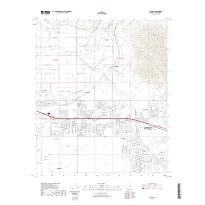 2018 Map of Fortuna, 2018 Print