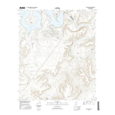 2016 Map of Fortune Bend, 2016 Print