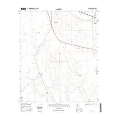 2015 Map of Fortune Fork, 2015 Print
