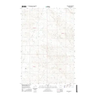 2017 Map of Forty Creek, 2017 Print