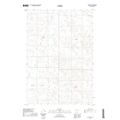 2020 Map of Forty Creek, 2020 Print