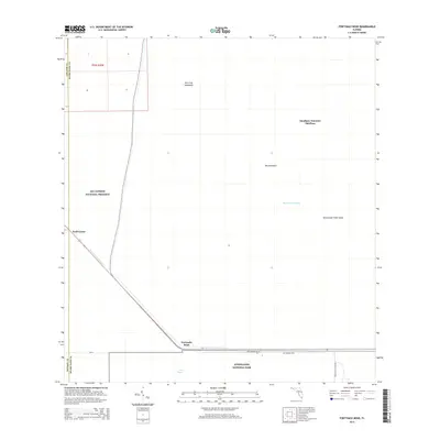 2015 Map of Fortymile Bend, 2015 Print