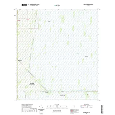 2021 Map of Fortymile Bend, 2021 Print