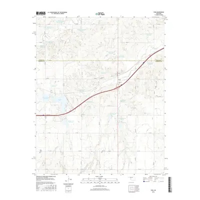 2016 Map of Foss, 2016 Print