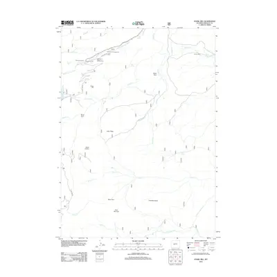 2012 Map of Fossil Hill, 2012 Print