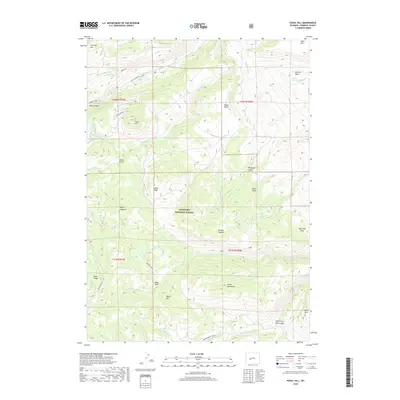2018 Map of Fossil Hill, 2018 Print