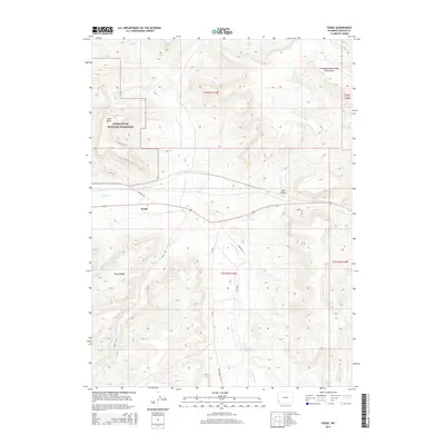 2015 Map of Fossil, 2015 Print