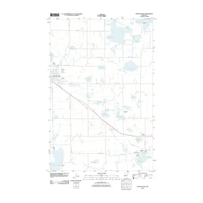 2010 Map of Fosston East, 2010 Print