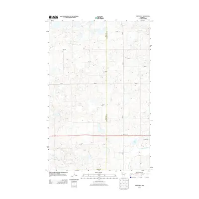 2013 Map of Fosston SE, 2013 Print