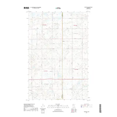 2019 Map of Fosston SE, 2019 Print
