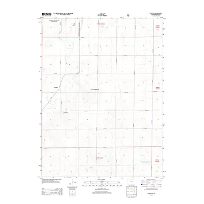 2013 Map of Fosston, 2013 Print