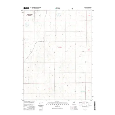 2016 Map of Fosston, 2016 Print