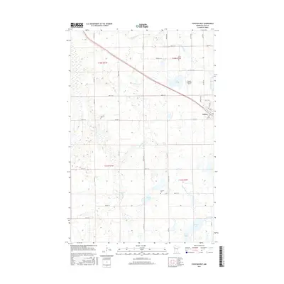 2016 Map of Fosston West, 2016 Print