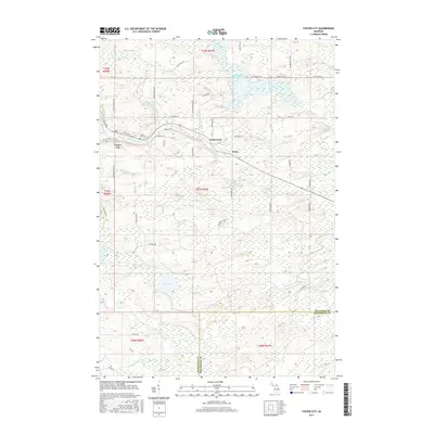 2017 Map of Foster City, 2017 Print