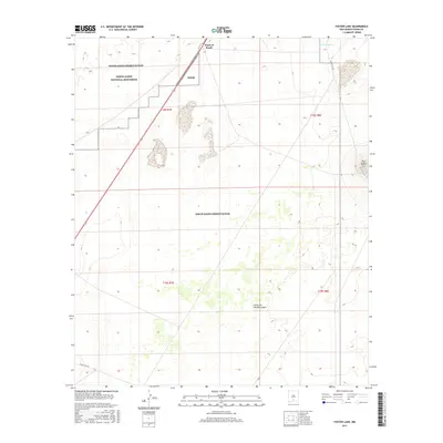 2017 Map of Foster Lake, 2017 Print