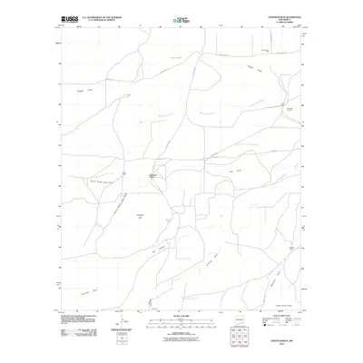 2010 Map of Foster Ranch, 2010 Print