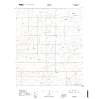 2020 Map of Foster Ranch, 2020 Print