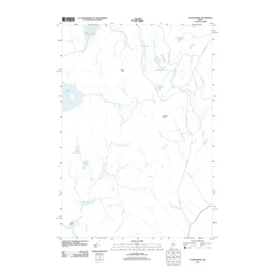 2011 Map of Foster Ridge, 2011 Print